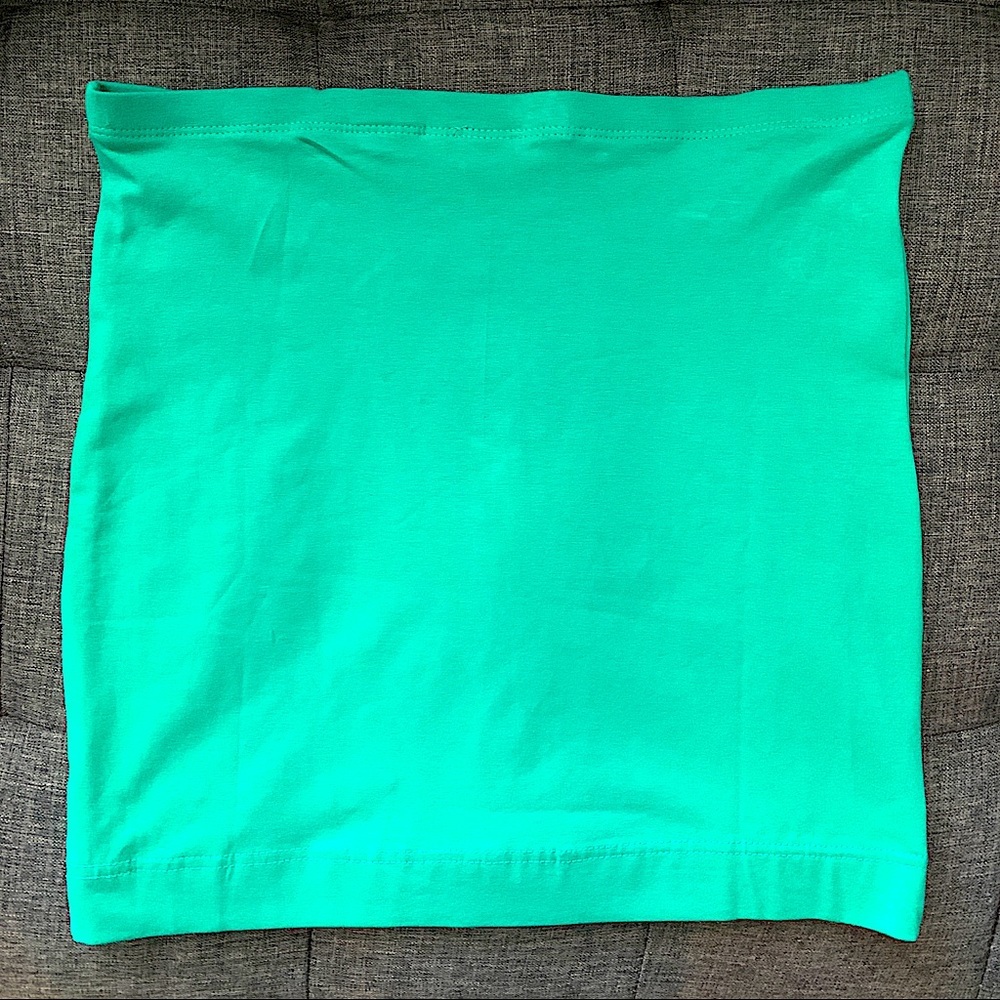 NEW H&M green tube top Size Small / S NWT firm price
